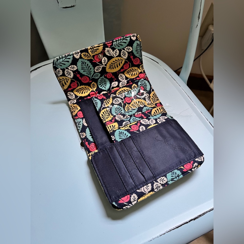 Vera Bradley Happy Snails Wallet View 5